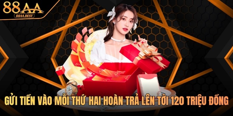 Gửi Tiền Vào Mỗi Thứ Hai Hoàn Trả Lên Tới 120 Triệu Đồng